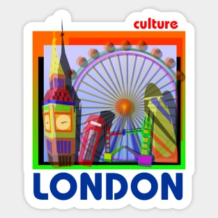 LONDON Sticker